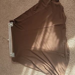 Flowy brown skirt